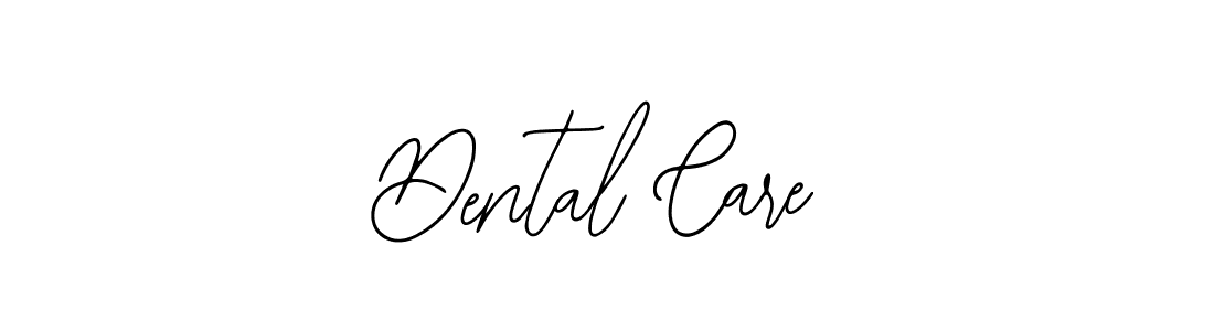 How to make Dental Care name signature. Use Bearetta-2O07w style for creating short signs online. This is the latest handwritten sign. Dental Care signature style 12 images and pictures png