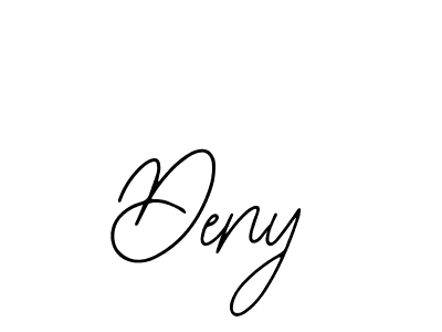 Design your own signature with our free online signature maker. With this signature software, you can create a handwritten (Bearetta-2O07w) signature for name Deny. Deny signature style 12 images and pictures png