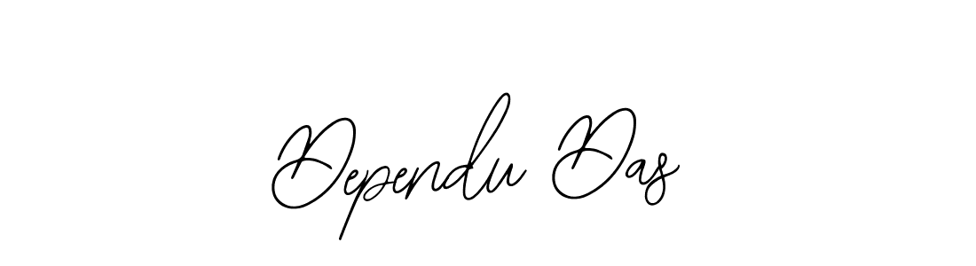 This is the best signature style for the Dependu Das name. Also you like these signature font (Bearetta-2O07w). Mix name signature. Dependu Das signature style 12 images and pictures png