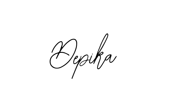 The best way (Bearetta-2O07w) to make a short signature is to pick only two or three words in your name. The name Depika include a total of six letters. For converting this name. Depika signature style 12 images and pictures png