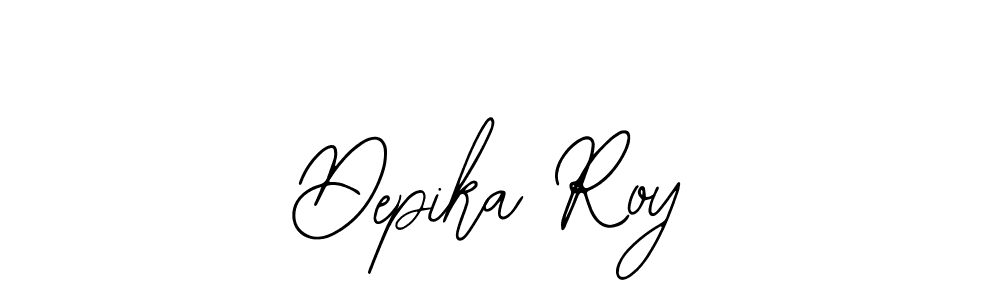 How to make Depika Roy signature? Bearetta-2O07w is a professional autograph style. Create handwritten signature for Depika Roy name. Depika Roy signature style 12 images and pictures png