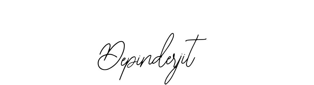 Depinderjit stylish signature style. Best Handwritten Sign (Bearetta-2O07w) for my name. Handwritten Signature Collection Ideas for my name Depinderjit. Depinderjit signature style 12 images and pictures png