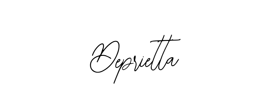 How to Draw Deprietta signature style? Bearetta-2O07w is a latest design signature styles for name Deprietta. Deprietta signature style 12 images and pictures png