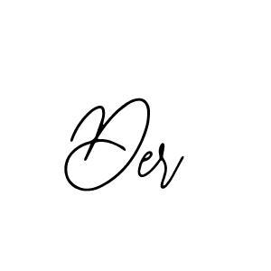 Create a beautiful signature design for name Der. With this signature (Bearetta-2O07w) fonts, you can make a handwritten signature for free. Der signature style 12 images and pictures png