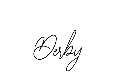 How to make Derby signature? Bearetta-2O07w is a professional autograph style. Create handwritten signature for Derby name. Derby signature style 12 images and pictures png