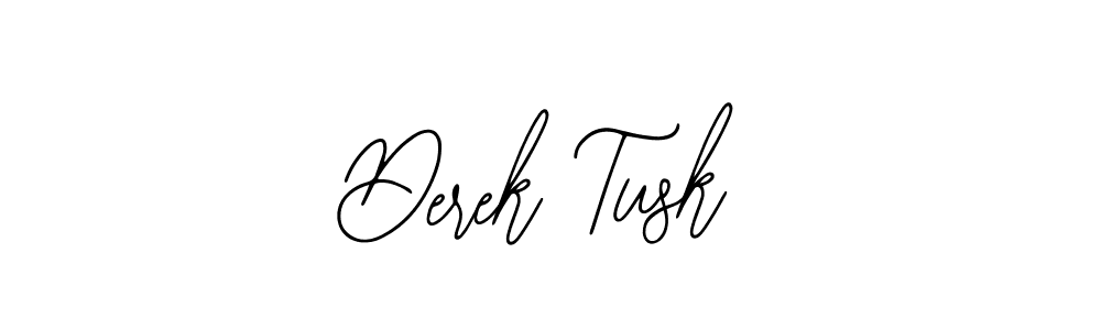 Use a signature maker to create a handwritten signature online. With this signature software, you can design (Bearetta-2O07w) your own signature for name Derek Tusk. Derek Tusk signature style 12 images and pictures png