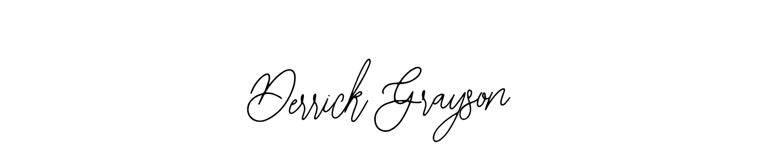 Also You can easily find your signature by using the search form. We will create Derrick Grayson name handwritten signature images for you free of cost using Bearetta-2O07w sign style. Derrick Grayson signature style 12 images and pictures png