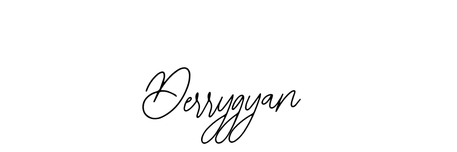 The best way (Bearetta-2O07w) to make a short signature is to pick only two or three words in your name. The name Derrygyan include a total of six letters. For converting this name. Derrygyan signature style 12 images and pictures png