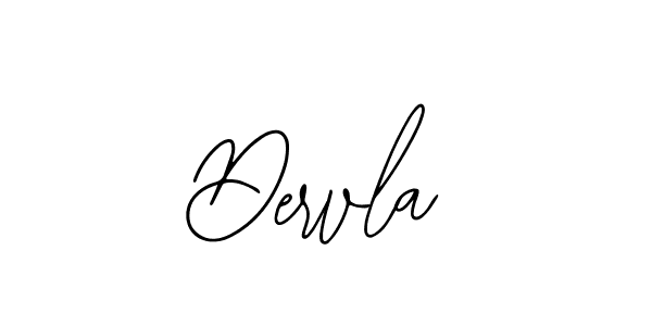 Make a beautiful signature design for name Dervla. Use this online signature maker to create a handwritten signature for free. Dervla signature style 12 images and pictures png