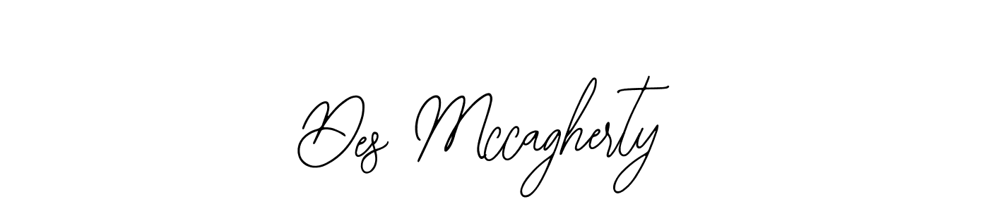 Make a beautiful signature design for name Des Mccagherty. With this signature (Bearetta-2O07w) style, you can create a handwritten signature for free. Des Mccagherty signature style 12 images and pictures png
