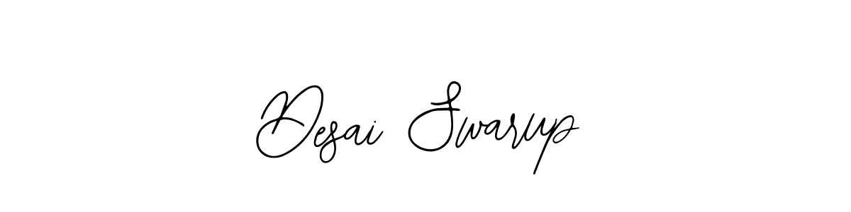 Design your own signature with our free online signature maker. With this signature software, you can create a handwritten (Bearetta-2O07w) signature for name Desai Swarup. Desai Swarup signature style 12 images and pictures png
