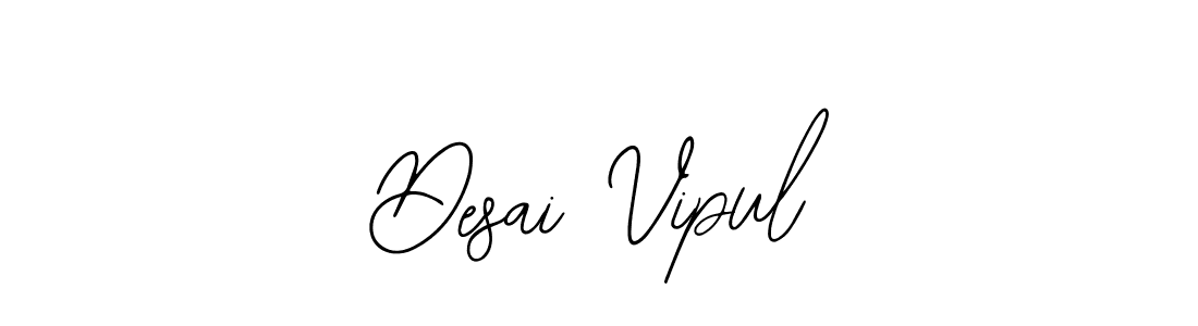 Use a signature maker to create a handwritten signature online. With this signature software, you can design (Bearetta-2O07w) your own signature for name Desai Vipul. Desai Vipul signature style 12 images and pictures png