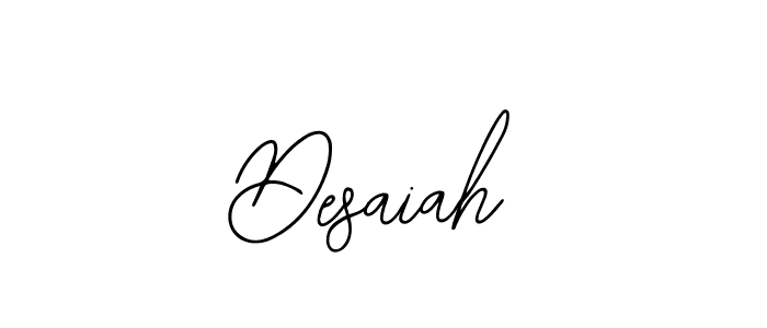 Make a beautiful signature design for name Desaiah. Use this online signature maker to create a handwritten signature for free. Desaiah signature style 12 images and pictures png