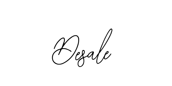 if you are searching for the best signature style for your name Desale. so please give up your signature search. here we have designed multiple signature styles  using Bearetta-2O07w. Desale signature style 12 images and pictures png