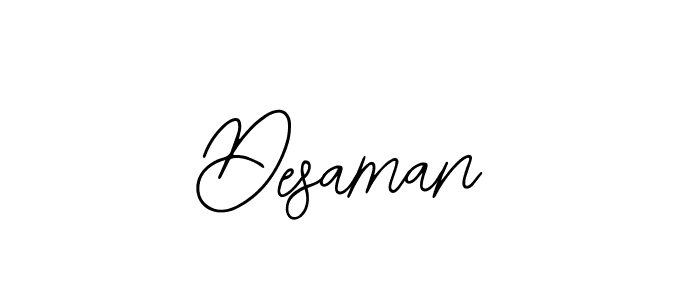 Use a signature maker to create a handwritten signature online. With this signature software, you can design (Bearetta-2O07w) your own signature for name Desaman. Desaman signature style 12 images and pictures png