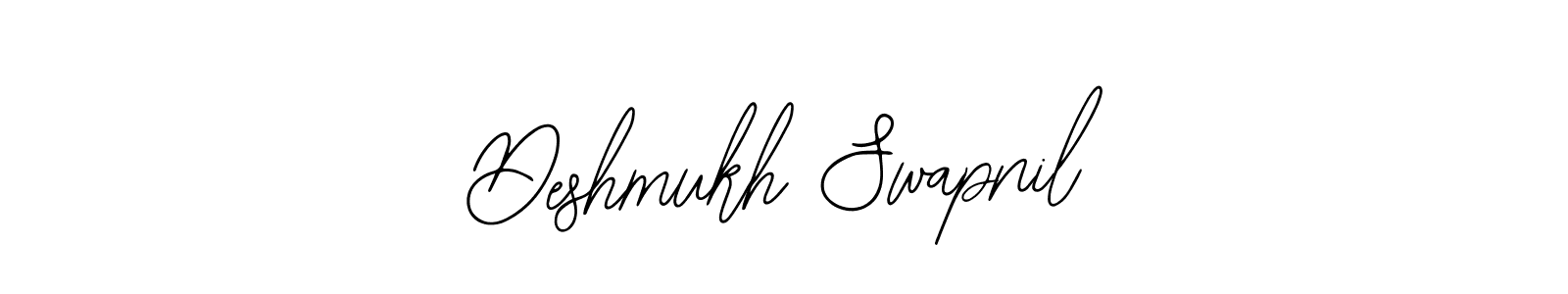 You can use this online signature creator to create a handwritten signature for the name Deshmukh Swapnil. This is the best online autograph maker. Deshmukh Swapnil signature style 12 images and pictures png