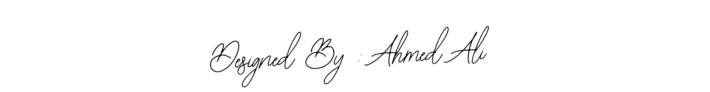 Make a beautiful signature design for name Designed By : Ahmed Ali. With this signature (Bearetta-2O07w) style, you can create a handwritten signature for free. Designed By : Ahmed Ali signature style 12 images and pictures png