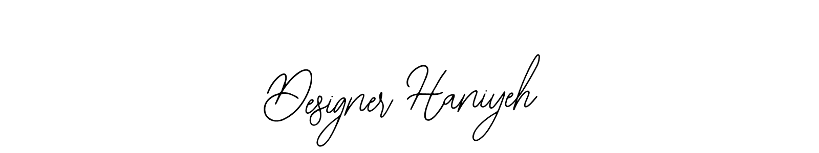 Designer Haniyeh stylish signature style. Best Handwritten Sign (Bearetta-2O07w) for my name. Handwritten Signature Collection Ideas for my name Designer Haniyeh. Designer Haniyeh signature style 12 images and pictures png