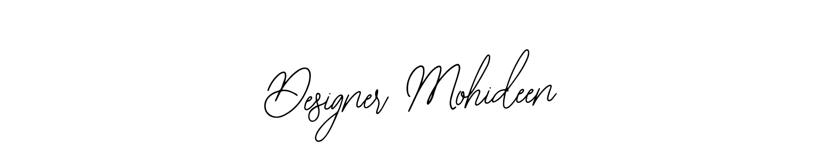 if you are searching for the best signature style for your name Designer Mohideen. so please give up your signature search. here we have designed multiple signature styles  using Bearetta-2O07w. Designer Mohideen signature style 12 images and pictures png