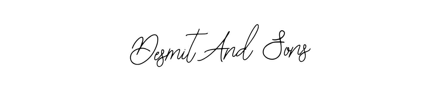 Here are the top 10 professional signature styles for the name Desmit And Sons. These are the best autograph styles you can use for your name. Desmit And Sons signature style 12 images and pictures png