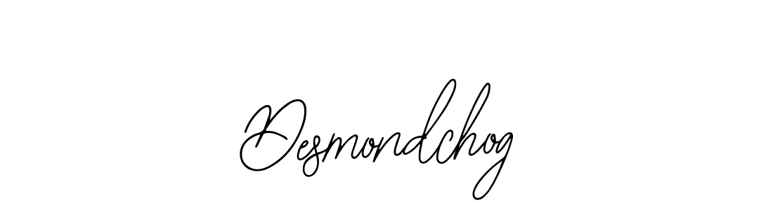 Create a beautiful signature design for name Desmondchog. With this signature (Bearetta-2O07w) fonts, you can make a handwritten signature for free. Desmondchog signature style 12 images and pictures png