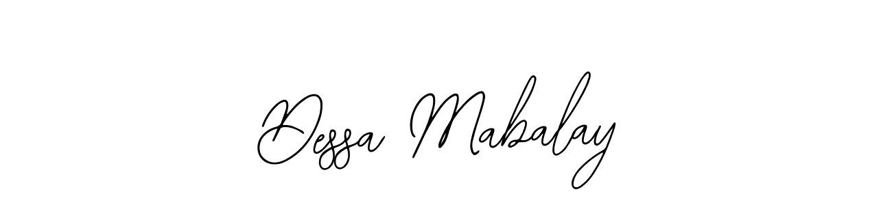 You should practise on your own different ways (Bearetta-2O07w) to write your name (Dessa Mabalay) in signature. don't let someone else do it for you. Dessa Mabalay signature style 12 images and pictures png