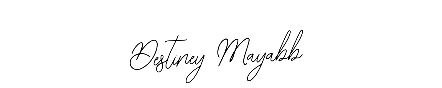 Destiney Mayabb stylish signature style. Best Handwritten Sign (Bearetta-2O07w) for my name. Handwritten Signature Collection Ideas for my name Destiney Mayabb. Destiney Mayabb signature style 12 images and pictures png