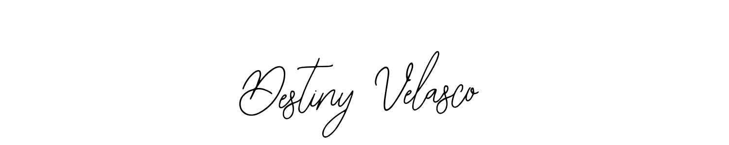 The best way (Bearetta-2O07w) to make a short signature is to pick only two or three words in your name. The name Destiny Velasco include a total of six letters. For converting this name. Destiny Velasco signature style 12 images and pictures png
