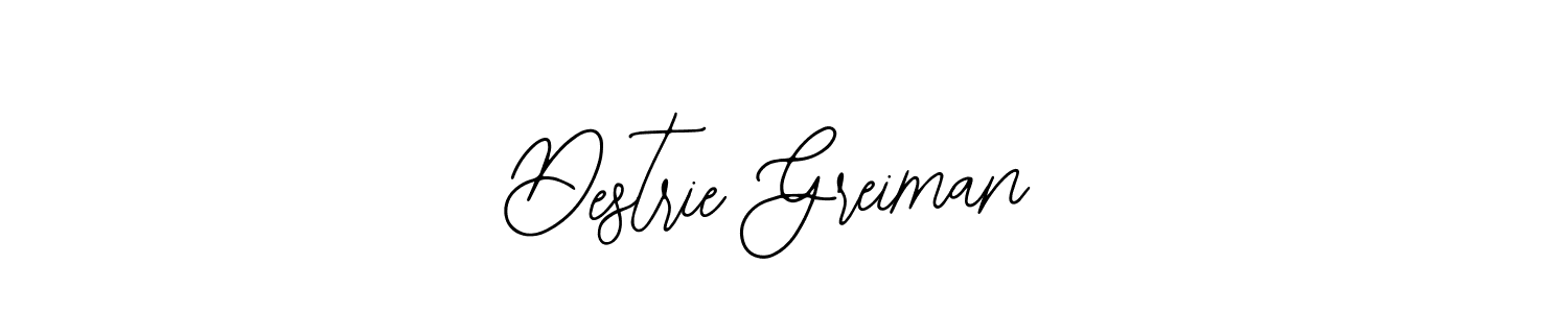 It looks lik you need a new signature style for name Destrie Greiman. Design unique handwritten (Bearetta-2O07w) signature with our free signature maker in just a few clicks. Destrie Greiman signature style 12 images and pictures png