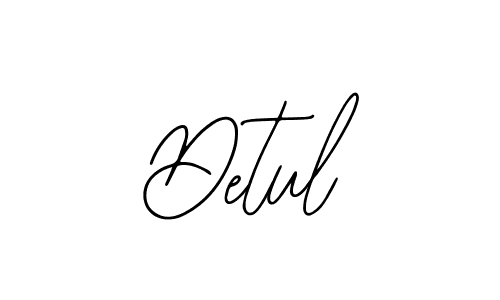 How to Draw Detul signature style? Bearetta-2O07w is a latest design signature styles for name Detul. Detul signature style 12 images and pictures png
