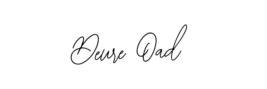 The best way (Bearetta-2O07w) to make a short signature is to pick only two or three words in your name. The name Deure Oad include a total of six letters. For converting this name. Deure Oad signature style 12 images and pictures png