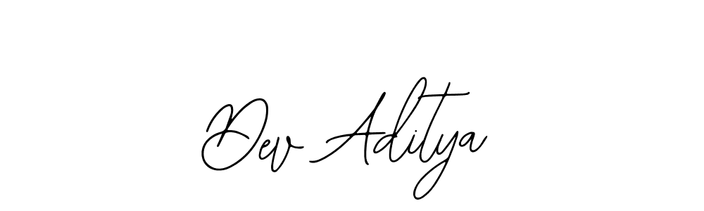 Also You can easily find your signature by using the search form. We will create Dev Aditya name handwritten signature images for you free of cost using Bearetta-2O07w sign style. Dev Aditya signature style 12 images and pictures png