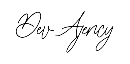 Turn your name Dev Ajency into a signature brand with Bearetta-2O07w styling. Download in standard PNG or transparent format anytime. Dev Ajency signature style 12 images and pictures png