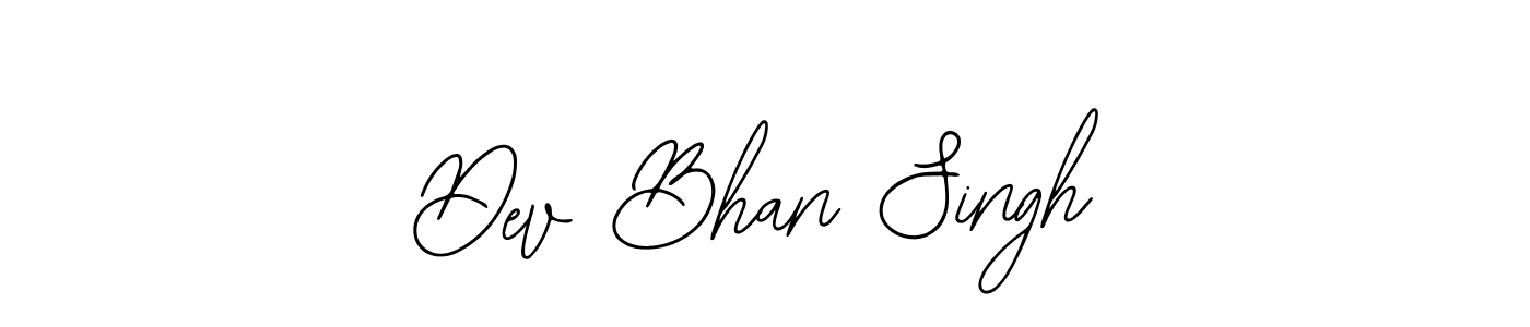 Make a beautiful signature design for name Dev Bhan Singh. With this signature (Bearetta-2O07w) style, you can create a handwritten signature for free. Dev Bhan Singh signature style 12 images and pictures png