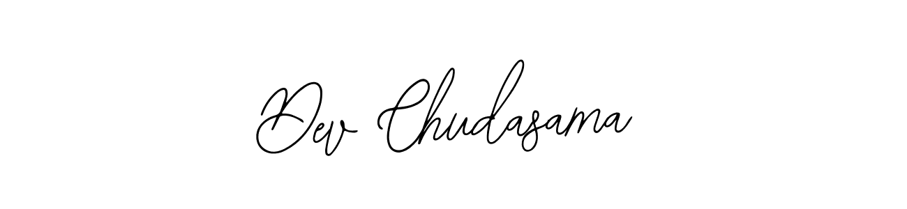 You should practise on your own different ways (Bearetta-2O07w) to write your name (Dev Chudasama) in signature. don't let someone else do it for you. Dev Chudasama signature style 12 images and pictures png