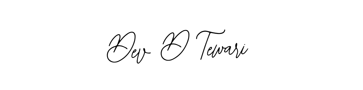 It looks lik you need a new signature style for name Dev D Tewari. Design unique handwritten (Bearetta-2O07w) signature with our free signature maker in just a few clicks. Dev D Tewari signature style 12 images and pictures png