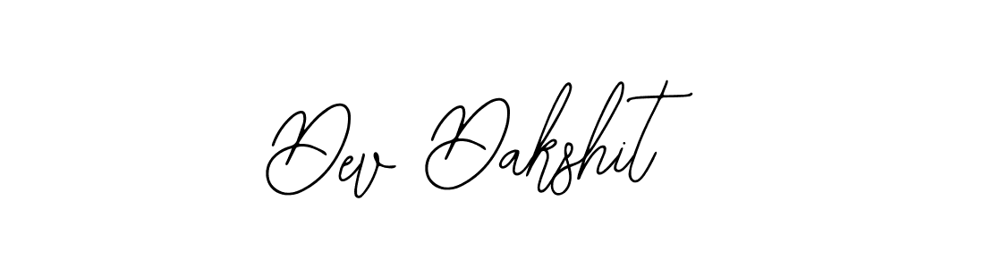 You should practise on your own different ways (Bearetta-2O07w) to write your name (Dev Dakshit) in signature. don't let someone else do it for you. Dev Dakshit signature style 12 images and pictures png