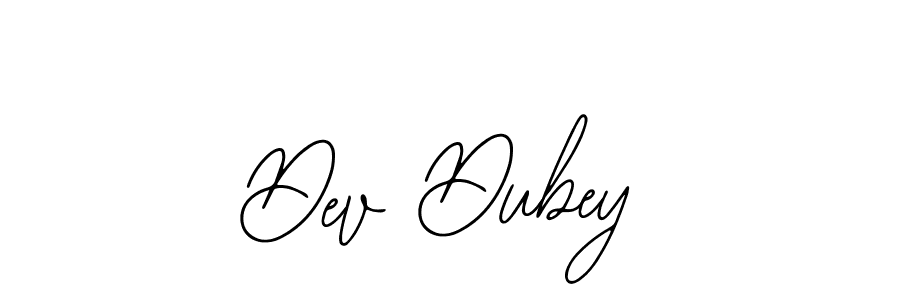 Design your own signature with our free online signature maker. With this signature software, you can create a handwritten (Bearetta-2O07w) signature for name Dev Dubey. Dev Dubey signature style 12 images and pictures png