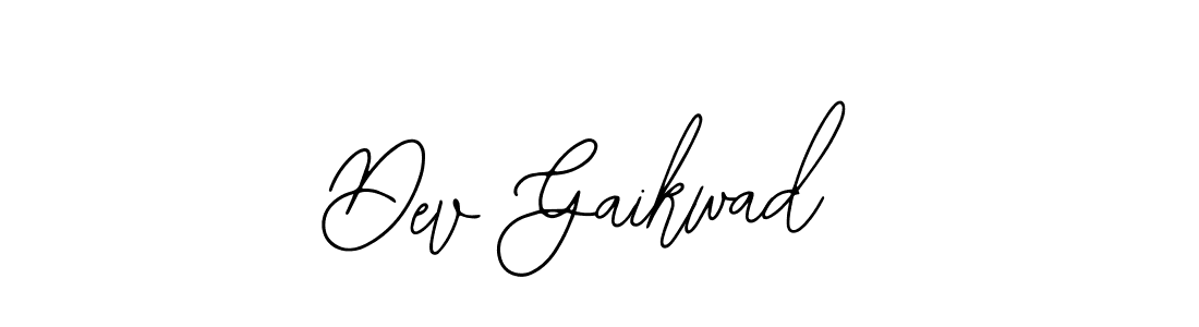 Make a beautiful signature design for name Dev Gaikwad. With this signature (Bearetta-2O07w) style, you can create a handwritten signature for free. Dev Gaikwad signature style 12 images and pictures png
