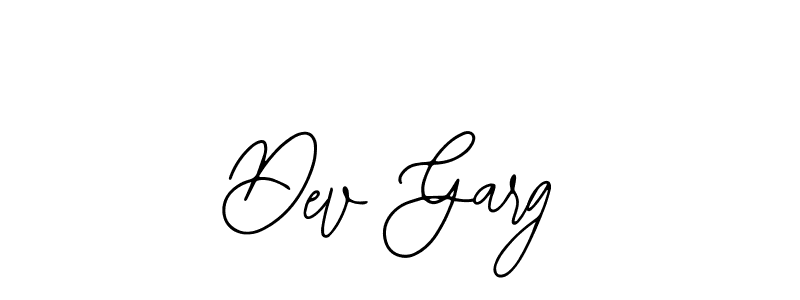 Design your own signature with our free online signature maker. With this signature software, you can create a handwritten (Bearetta-2O07w) signature for name Dev Garg. Dev Garg signature style 12 images and pictures png