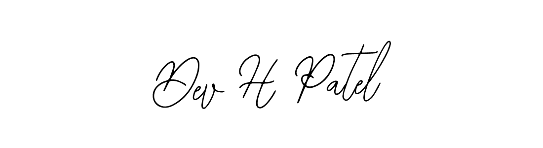 Bearetta-2O07w is a professional signature style that is perfect for those who want to add a touch of class to their signature. It is also a great choice for those who want to make their signature more unique. Get Dev H Patel name to fancy signature for free. Dev H Patel signature style 12 images and pictures png