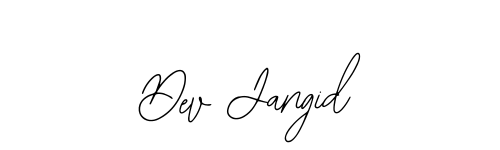 Make a short Dev Jangid signature style. Manage your documents anywhere anytime using Bearetta-2O07w. Create and add eSignatures, submit forms, share and send files easily. Dev Jangid signature style 12 images and pictures png
