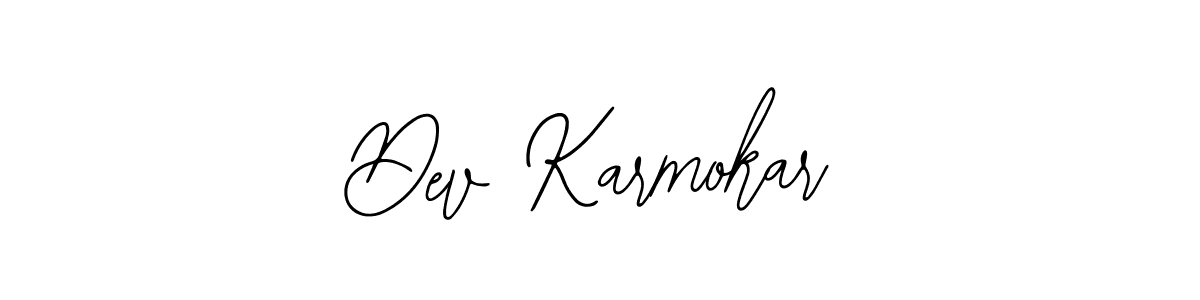 You should practise on your own different ways (Bearetta-2O07w) to write your name (Dev Karmokar) in signature. don't let someone else do it for you. Dev Karmokar signature style 12 images and pictures png