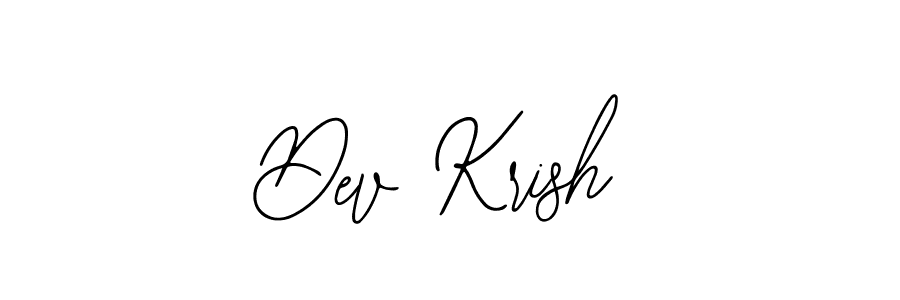 if you are searching for the best signature style for your name Dev Krish. so please give up your signature search. here we have designed multiple signature styles  using Bearetta-2O07w. Dev Krish signature style 12 images and pictures png