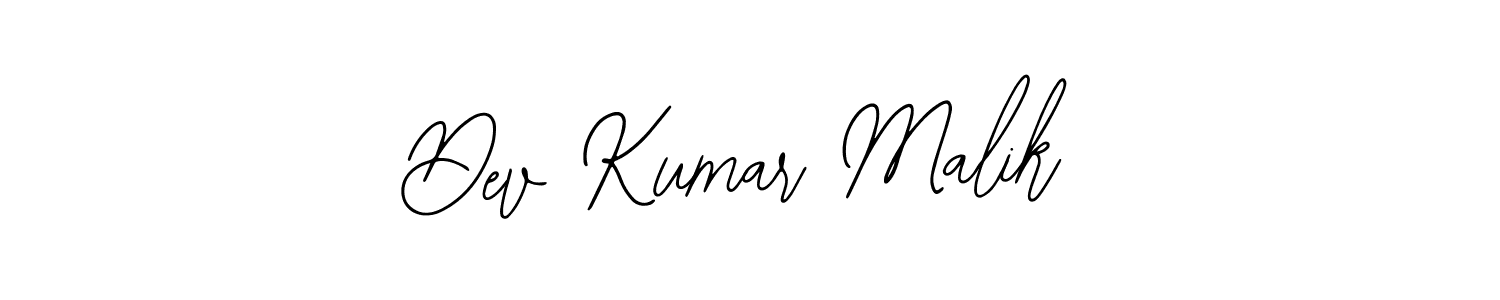 The best way (Bearetta-2O07w) to make a short signature is to pick only two or three words in your name. The name Dev Kumar Malik include a total of six letters. For converting this name. Dev Kumar Malik signature style 12 images and pictures png