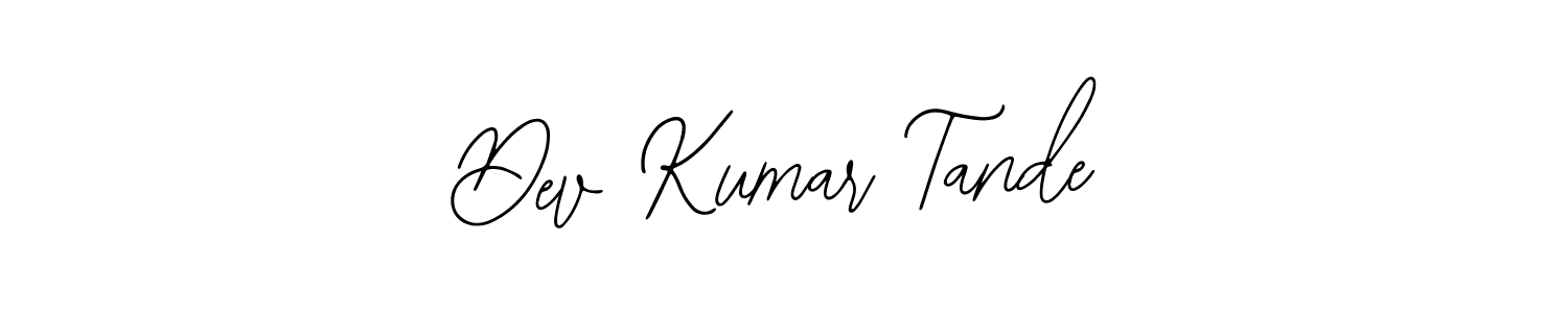 You can use this online signature creator to create a handwritten signature for the name Dev Kumar Tande. This is the best online autograph maker. Dev Kumar Tande signature style 12 images and pictures png