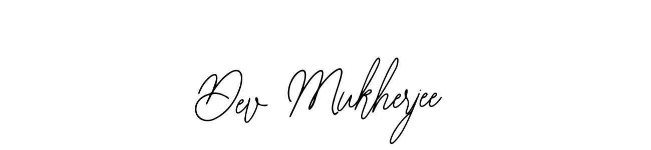 Use a signature maker to create a handwritten signature online. With this signature software, you can design (Bearetta-2O07w) your own signature for name Dev Mukherjee. Dev Mukherjee signature style 12 images and pictures png