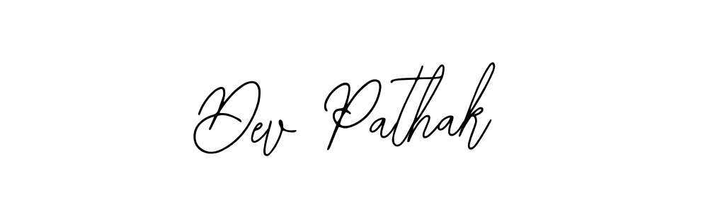 Dev Pathak stylish signature style. Best Handwritten Sign (Bearetta-2O07w) for my name. Handwritten Signature Collection Ideas for my name Dev Pathak. Dev Pathak signature style 12 images and pictures png