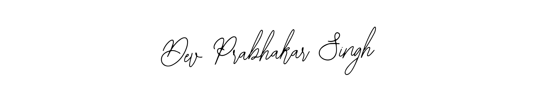 Use a signature maker to create a handwritten signature online. With this signature software, you can design (Bearetta-2O07w) your own signature for name Dev Prabhakar Singh. Dev Prabhakar Singh signature style 12 images and pictures png