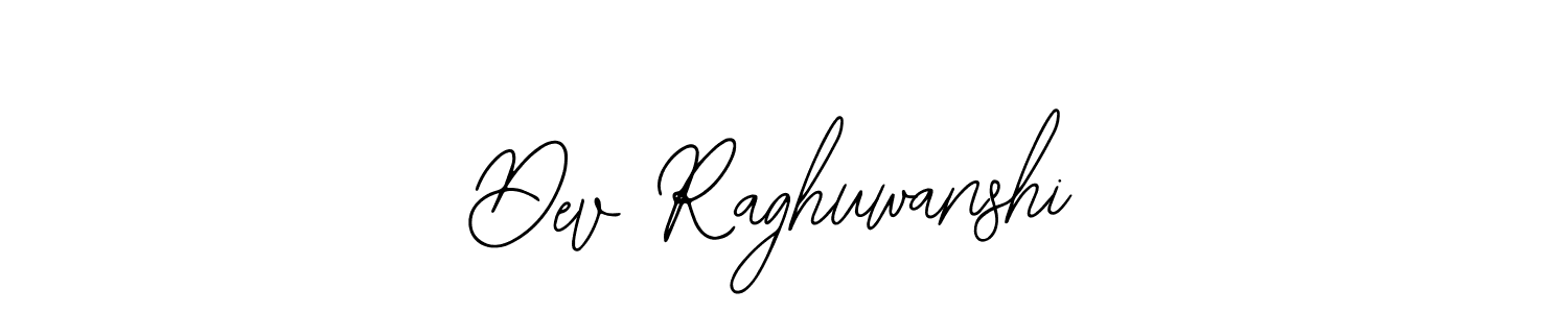 Dev Raghuwanshi stylish signature style. Best Handwritten Sign (Bearetta-2O07w) for my name. Handwritten Signature Collection Ideas for my name Dev Raghuwanshi. Dev Raghuwanshi signature style 12 images and pictures png